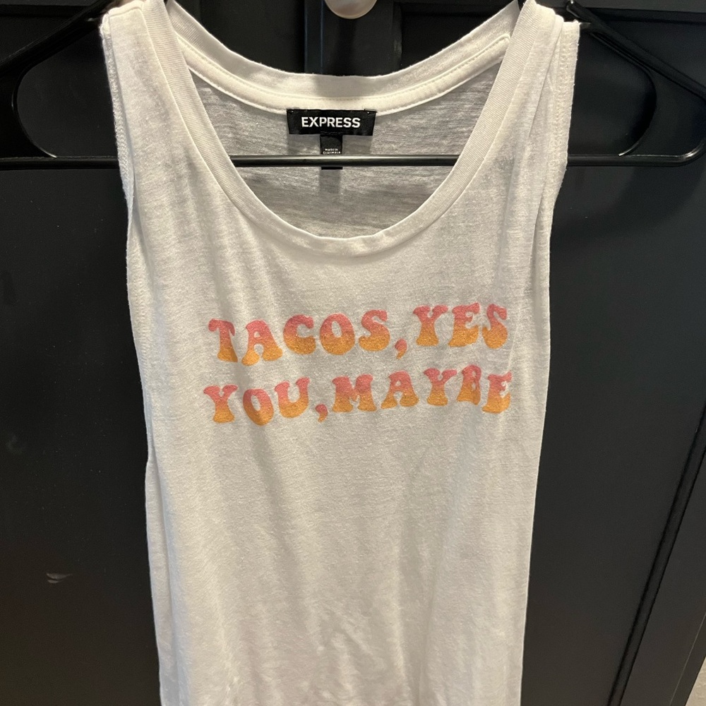 Express workout tank, Size S